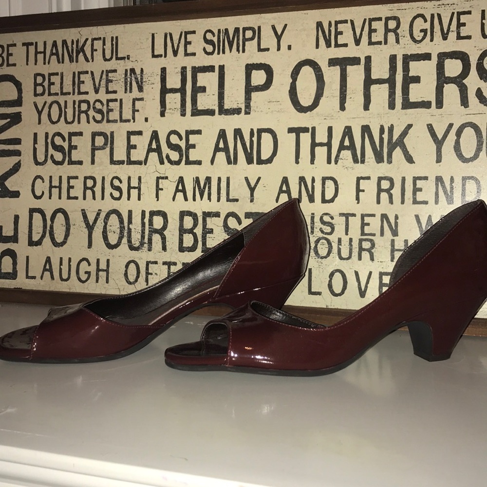 Dark ruby heel OFFERS SO WELCOME